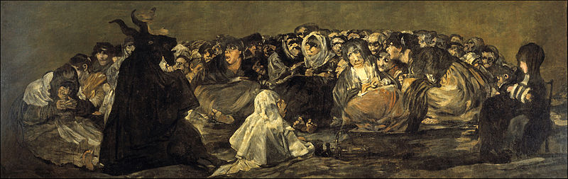 Bild der Hexensabbat von Goya